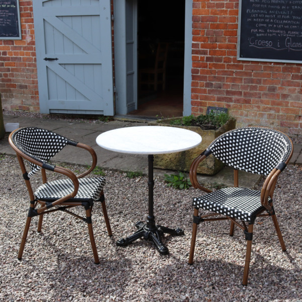 Luxe All Weather Bistro Armchair