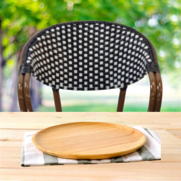 Luxe All Weather Bistro Armchair