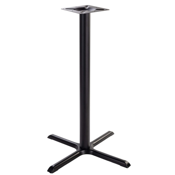 Phoenix Black Cruciform Large Table Base - Max Top Size: 1000mm Diameter / 900mm Square