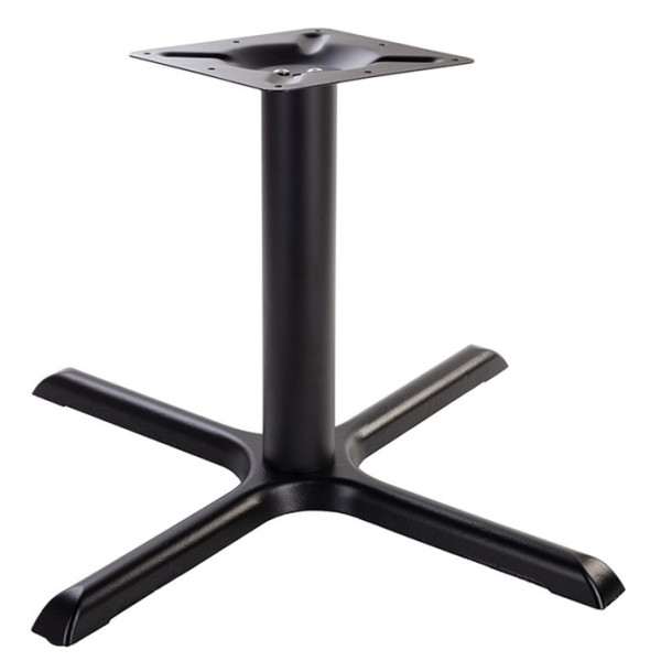 Phoenix Black Cruciform Large Table Base - Max Top Size: 1000mm Diameter / 900mm Square
