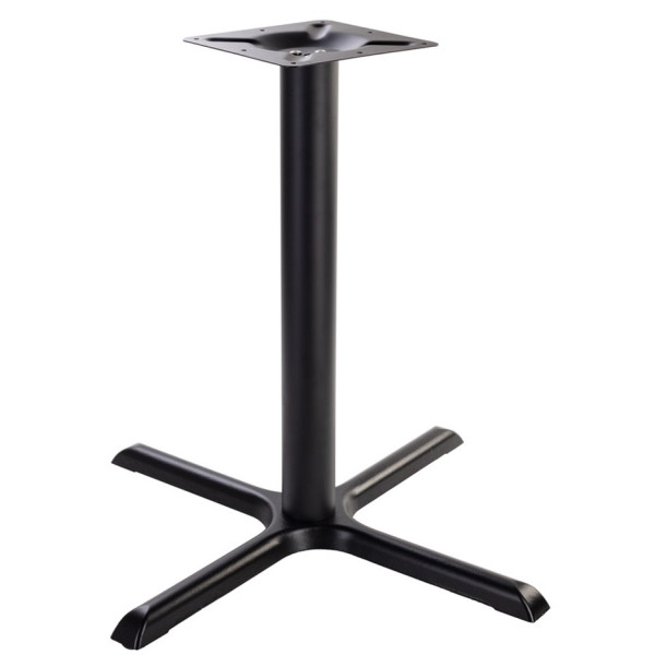 Phoenix Black Cruciform Large Table Base - Max Top Size: 1000mm Diameter / 900mm Square