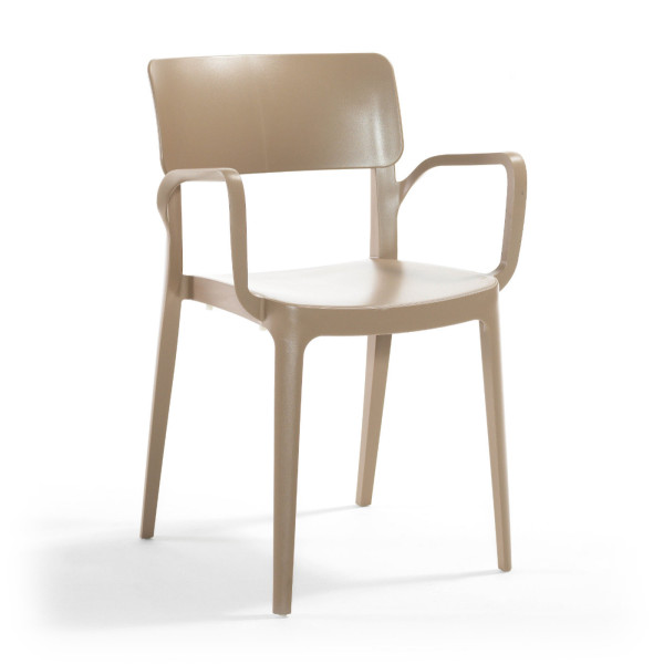 Vivo All Weather Bistro Stacking Armchair