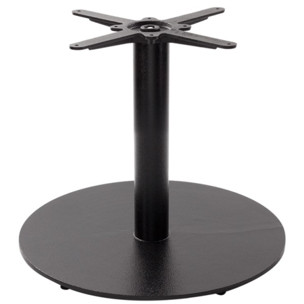 Forza Black Cast Iron Round Large Table Base