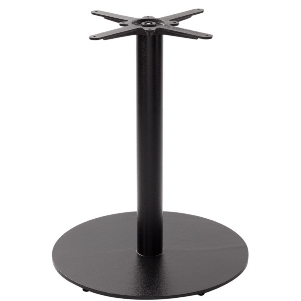 Forza Black Cast Iron Round Large Table Base