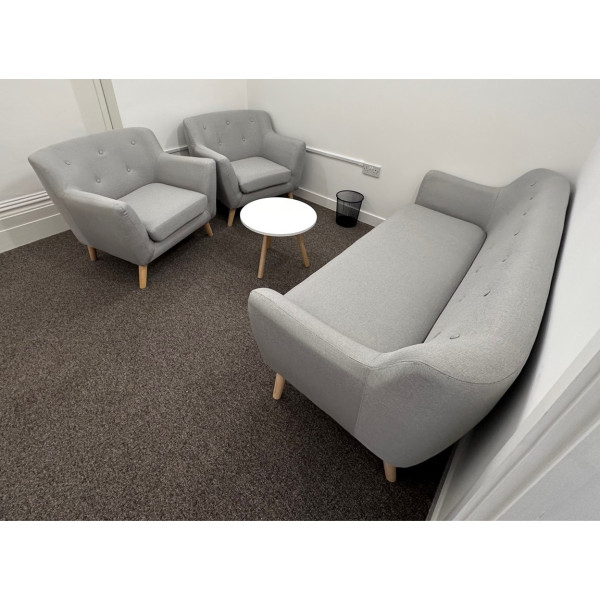 Skandi Fabric 2 Seater Sofa