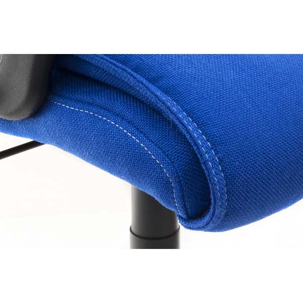 Milan Blue Fabric Executive Chair