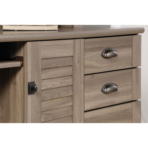 Louvre Hutch Home Office Desk With Storage