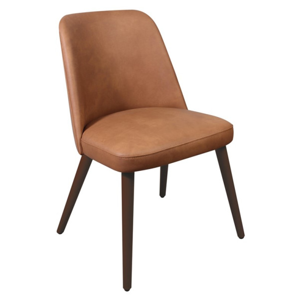 Aztec Faux Leather Side Chair