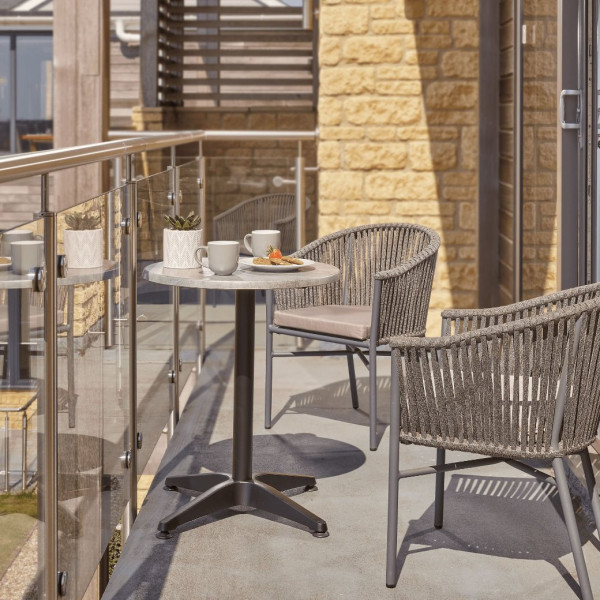 Holt Rope Stacking Arm Chair