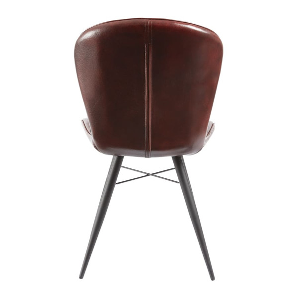 Lena Genuine Leather Side Chair