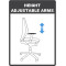 Height Adjustable Arms +£52.00
