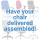 Zure Orange Elastic Ergonomic Office Chair