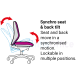 Vista 24 Hour Fabric Posture Office Chair