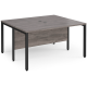 Maestro Bench Leg Back to Back 1200mm Deep Desk