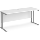 Maestro 600mm Deep Straight Office Desk