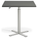 Boost Height Adjustable Meeting Table - 700x700mm