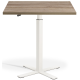 Boost Height Adjustable Meeting Table - 700x700mm