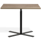 Boost Gas Lift Single Leg Table for Rectangular Tops