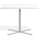 Boost Gas Lift Single Leg Table for Rectangular Tops
