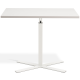 Boost Gas Lift Single Leg Table for Rectangular Tops