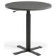 Boost Gas Lift Single Leg Table for Round Tops