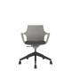 Light Grey Perforated Shell With Black Swivel Base