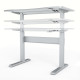 Geo Gas Spring Height Adjustable Pneumatic Desk 