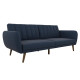 Novogratz Brittany Linen Futon