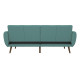 Novogratz Brittany Linen Futon