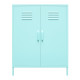 Novogratz Metal Cupboard with Shelves