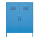 Novogratz Metal Cupboard with Shelves