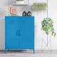 Novogratz Metal Cupboard with Shelves