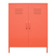 Novogratz Metal Cupboard with Shelves