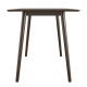 Novogratz Brittany Walnut Home Office Desk