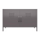 Bradford 2 Door Metal Accent Cabinet