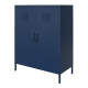 Bradford 2 Door Metal Cupboard with Shelves