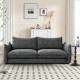 Bronte 3 Seater Fabric Sofa Bed