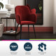 Fitz Velvet Accent Chair