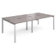 Adapt 1200mm Deep | 4 Person Back to Back Bench Desk