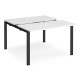Adapt 1200mm Deep Sliding Top Double Starter Bench Desk