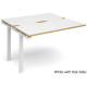 Adapt 1600mm Deep Double Extension Bench Desk
