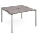 Adapt 1200mm Deep Double Starter Bench Desk