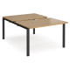 Adapt 1600mm Deep Sliding Top Back to Back Bench Desk