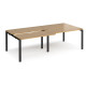 Adapt 1200mm Deep Sliding Top Double Back to Back Bench Desk