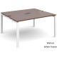 Adapt 1200mm Deep Sliding Top Back to Back Bench Desk