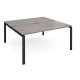 Adapt 1600mm Deep Sliding Top Double Starter Bench Desk