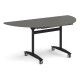 Deluxe Semi-Circular Fliptop Mobile Table