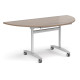 Deluxe Semi-Circular Fliptop Mobile Table