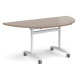 Deluxe Semi-Circular Fliptop Mobile Table