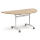 Deluxe Semi-Circular Fliptop Mobile Table